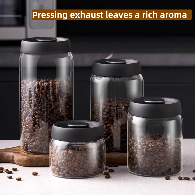 Multi Capacity Black Lid Coffe - огляд і ціна Coffee Tea Jars