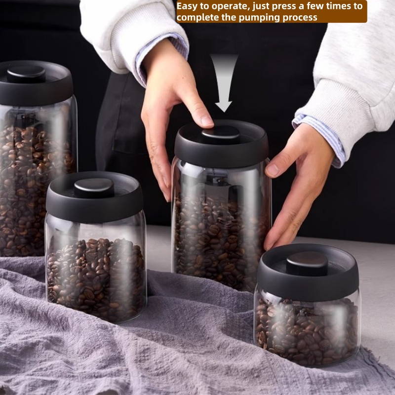 Multi Capacity Black Lid Coffe - огляд і ціна Coffee Tea Jars