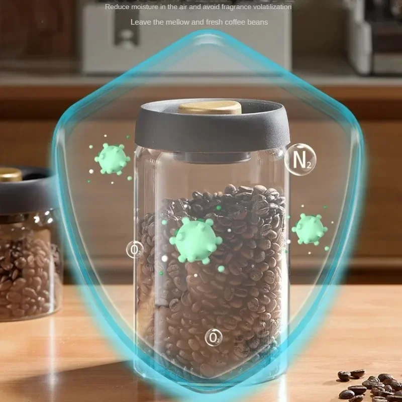 Multi Capacity Black Lid Coffe - огляд і ціна Coffee Tea Jars