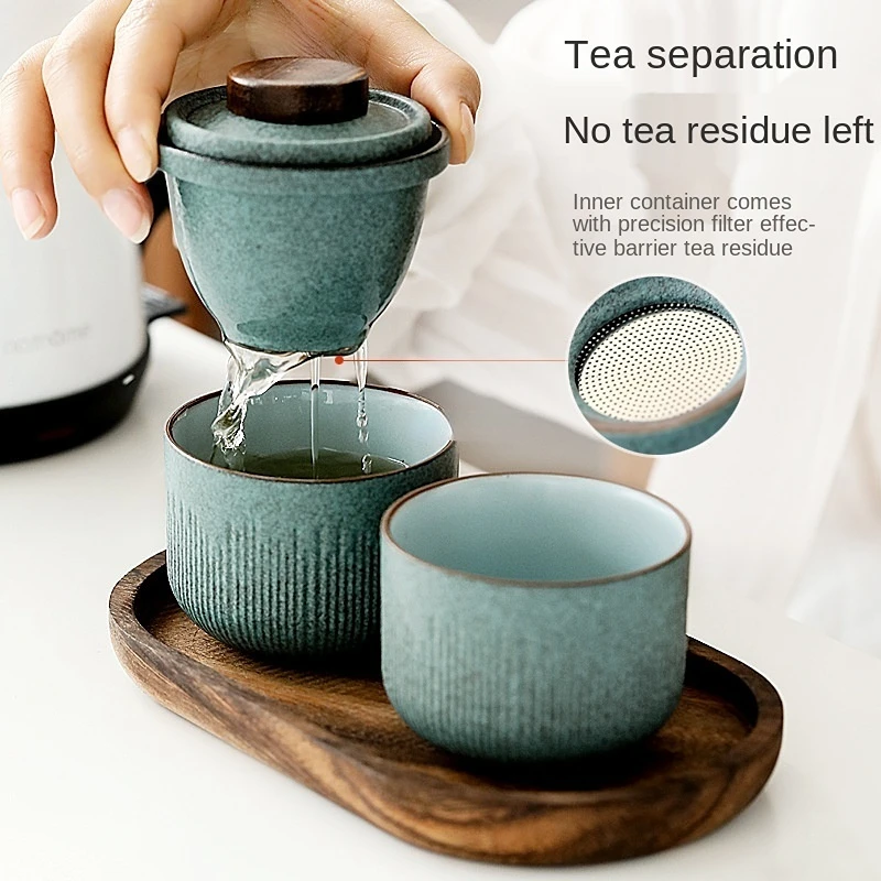 Travel Kung Fu Tea Set Outdoor - огляд і ціна Coffee Tea Or
