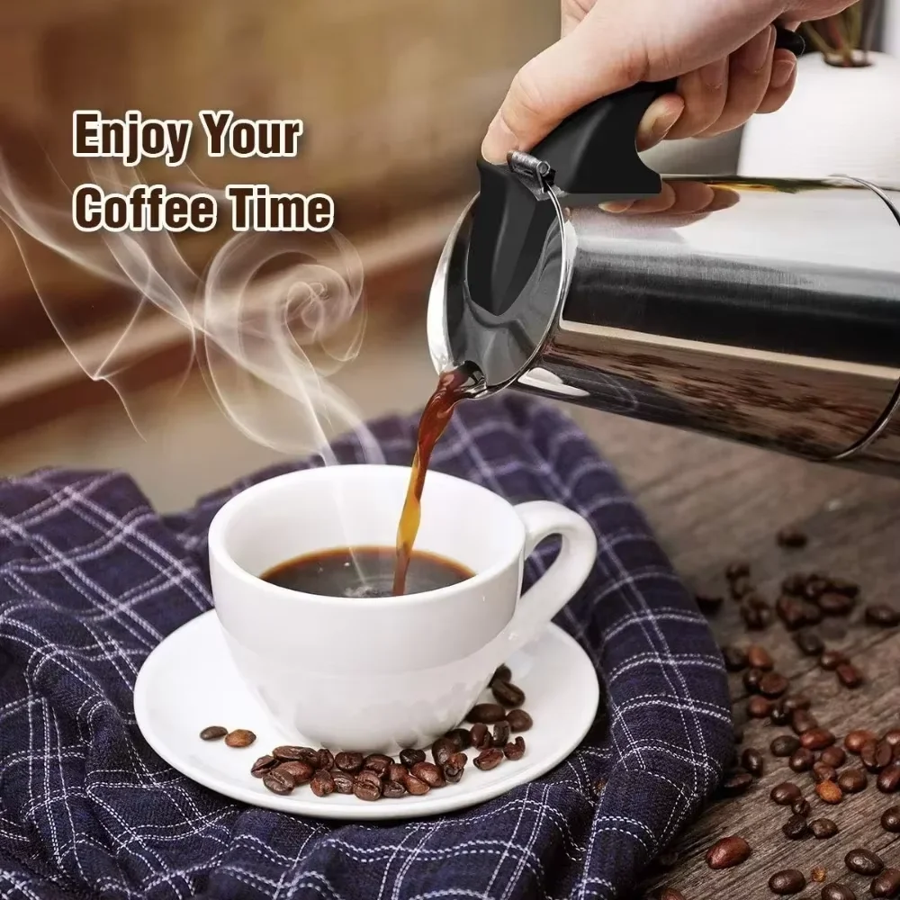 Coffee Maker Moka Pot 50ml-600 - огляд і ціна Coffee Tea Chocolate